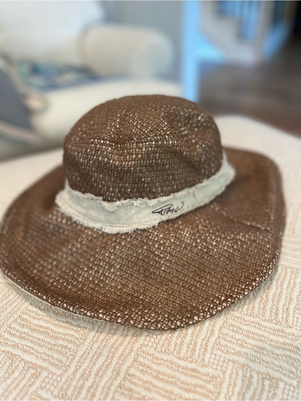 PRANA Cotton and Jute Bucket Sun Hat. Boho. Vacation. Beachy. Floppy. Slouchy.